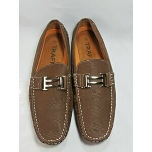 Traffic Men's Brown Loafer Drivers Size 10